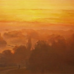 The Thames from Richmond Hill- Christian Furr - painting