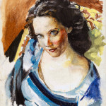 Emma Furr, Christian Furr, painting, portrait