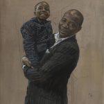 Issiaka and Isaac Powell Toure, Christian Furr, portrait, painting, paintings